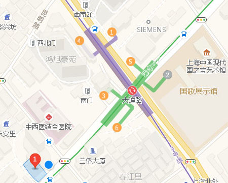 天服上海地图